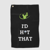 ゴルフイン心地よいとパーソナライズされたタオル ゴルフタオル (正面)