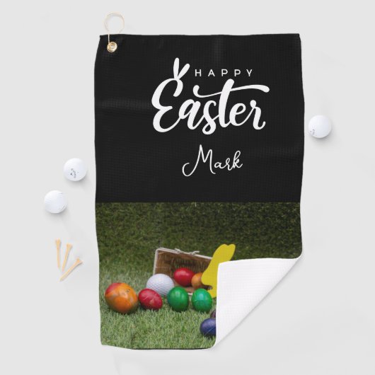 ゴルフイースターホリデーゴルフイースターエッグ ゴルフタオル (インサイチュ)