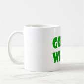 ゴルフウィドーのクラシックのマグ コーヒーマグカップ (左)