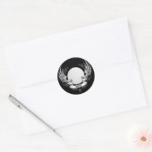 ゴルフウィングステッカー ラウンドシール (封筒)