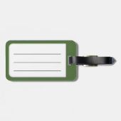 ゴルフウッドバッグラベル ラゲッジタグ (裏面横)