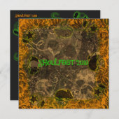 ゴルフェスト2010ハローウィンパーティ招待状 招待状 (正面/裏面)