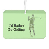 ゴルフエアーフレッシュナーエアーフレッシュナー カーエアーフレッシュナー (裏面)