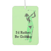 ゴルフエアーフレッシュナーエアーフレッシュナー カーエアーフレッシュナー (正面)