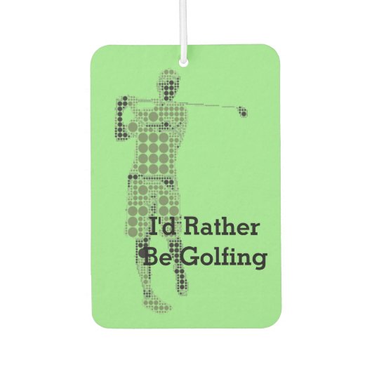 ゴルフエアーフレッシュナー カーエアーフレッシュナー (正面)