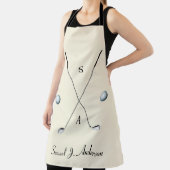 ゴルフエレガントクラブファンタスティックなギフトファブ エプロン (インサイチュ)