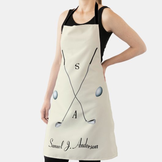 ゴルフエレガントクラブファンタスティックなギフトファブ エプロン (インサイチュ)