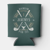 ゴルフエレガントパースタイリッシュティーバチュラーパーティカスタム 缶クーラー (正面)