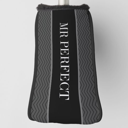 ゴルフエレガントヘッドのパターカバーと名前をカスタムする ゴルフヘッドカバー (回転90)