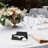 ゴルフエレガントボフォーマル結婚ール プレイスカード