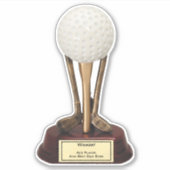 ゴルフエースプレーヤーステッカー シール (正面)