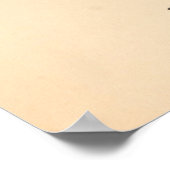 ゴルフオンビーチ-ヴィンテージゴルフプリント ポスター (角)