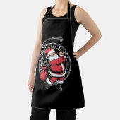 ゴルフオークリスマスサンタクロースヴィンテージゴルファーGolfi エプロン (インサイチュ)