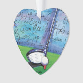 ゴルフオーナメント オーナメント (正面)