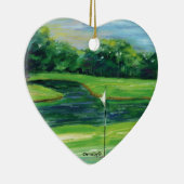 ゴルフオーナメント セラミックオーナメント (右)
