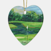 ゴルフオーナメント セラミックオーナメント (左)