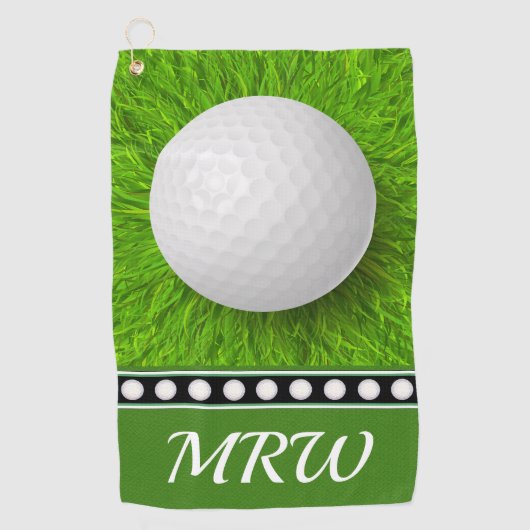 ゴルフカスタマイズタオル ゴルフタオル (正面)