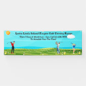 ゴルフカスタマイズドライビングレンジビジネス風光明媚 横断幕 (横)