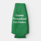 ゴルフカスタムグパーソナライズされたリーンビールの作成 ボトルクーラー (正面)
