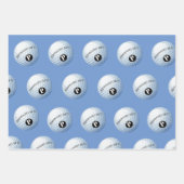 ゴルフカスタムモノグラム名包装紙シート ラッピングペーパーシート (正面2)