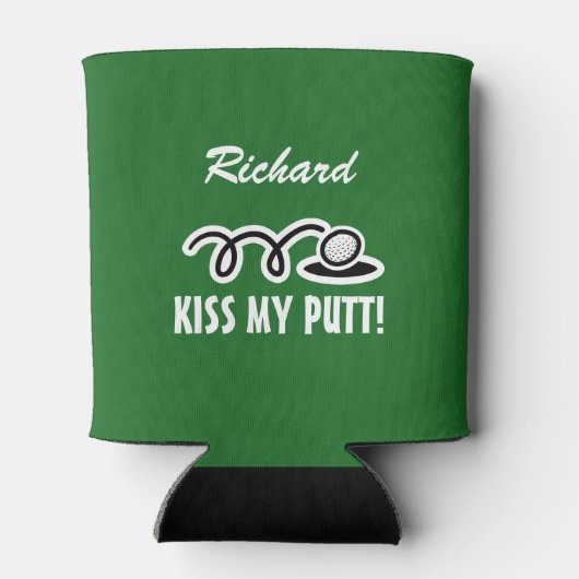 ゴルフカスタム引用文付きゴルフ缶おもしろい冷却器 缶クーラー (裏面)