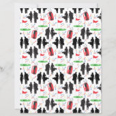 ゴルフカップルズスクラップブック紙 (正面)