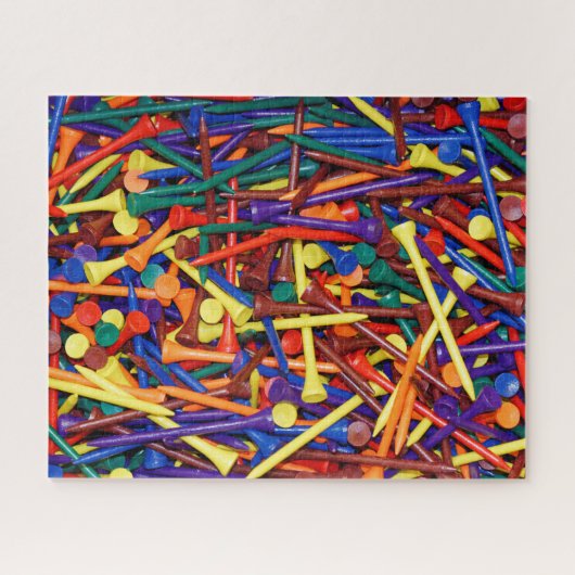 ゴルフカラフルティージャンブル ジグソーパズル (横)