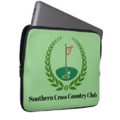 ゴルフカントリークラブメンバーギフトノートパソコンケース ラップトップスリーブ (正面右)