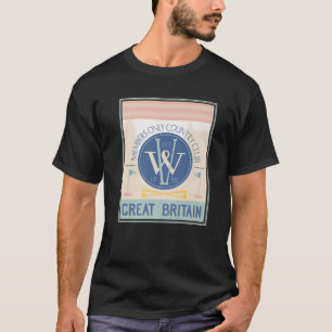 ゴルフカントリークラブ1952ゴルフのゴルファーTees UK Grea Tシャツ