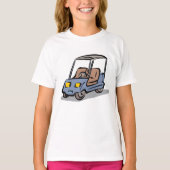 ゴルフカートおもしろいスポーツ車 Tシャツ (正面)