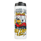 ゴルフカートから始まる神の日 タンブラー (正面)