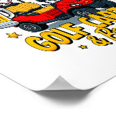 ゴルフカートから始まる神の日 ポスター (角)