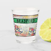 ゴルフカートのゴルファー選手の名前パパグランドパなど ショットグラス (正面)