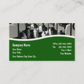 ゴルフカートのディーラーと修理 名刺 (正面)