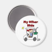 ゴルフカートの他の乗り物 マグネット (正面/裏面)