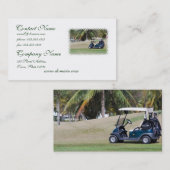 ゴルフカートの名刺 名刺 (正面/裏面)