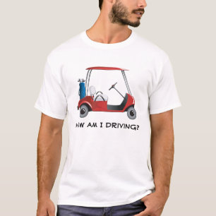 ゴルフカートのTシャツ Tシャツ