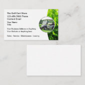 ゴルフカートクールサービスストア 予約カード (正面/裏面)