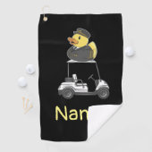 ゴルフカート付きアヒルパイロット航空産業 ゴルフタオル (インサイチュ)