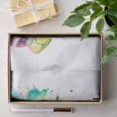 ゴルフカート包み紙付きゴルフハッピーバースデー 薄葉紙 (ギフト)