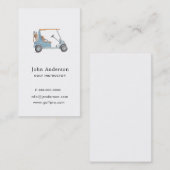 ゴルフカート及びバッグゴルフプロ又はインストラクター 名刺 (正面/裏面)