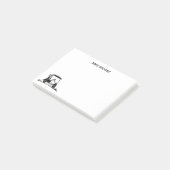 ゴルフカート名のジャック・ラッセル・テリアー ポストイット (アングル)