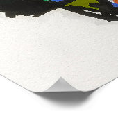 ゴルフカート構成1 – キャンバスアートプリント ポスター (角)