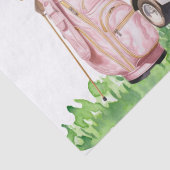 ゴルフカート水彩付きゴルフ誕生日 薄葉紙 (詳細)