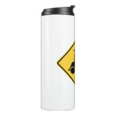 ゴルフカート注意標識 タンブラー (回転左)