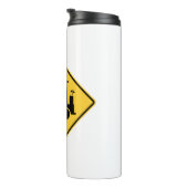 ゴルフカート注意標識 タンブラー (回転右)