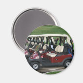 ゴルフカート磁石 マグネット (正面/裏面)