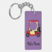 ゴルフカート キーホルダー (正面左)