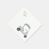 ゴルフカート スタンダードカクテルナプキン (角)