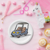 ゴルフカート ペーパープレート (パーティー)